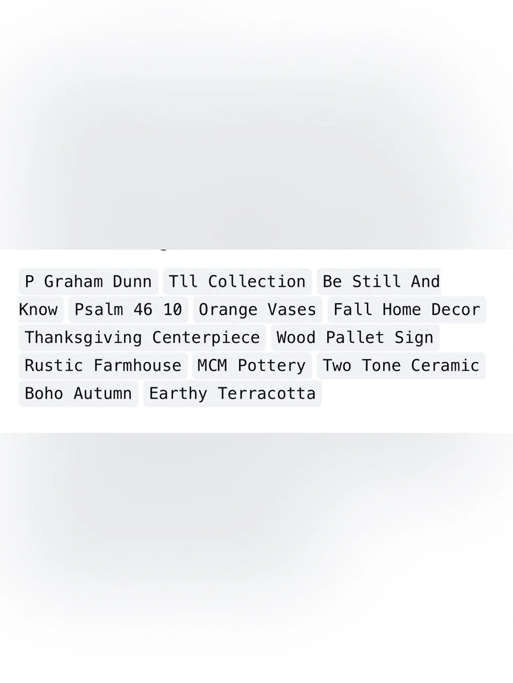 Bundle:P. Graham Dunn Wood Sign & T1I Collection Orange Ceramic Vases